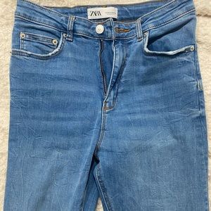 Zara high rise skinny jeans